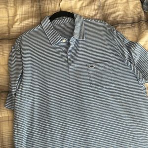 Vineyard Vines Blue Classic Fit Polo